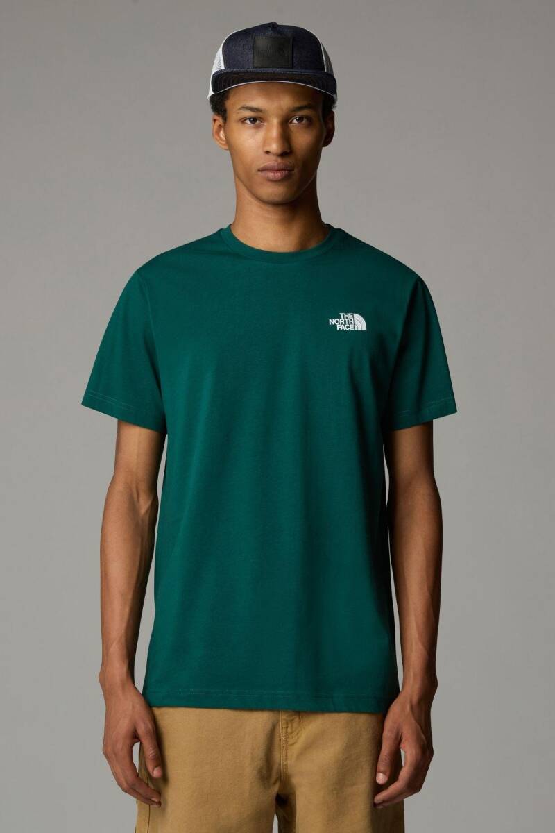 The North Face M SS Box Nse Erkek T-Shirt - 1