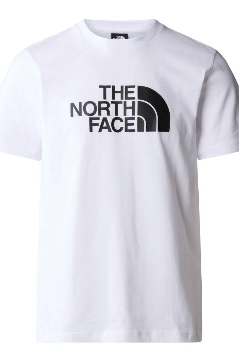 The North Face M S/S Easy Tee Erkek Tişört Beyaz - 4