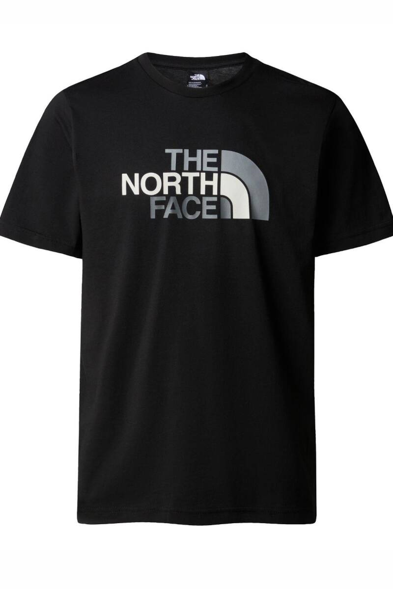 The North Face M S/S Easy Tee Erkek Tişört Siyah - 4