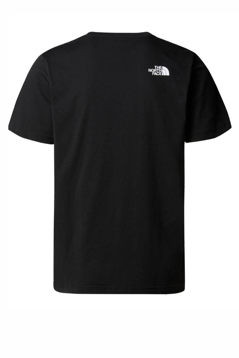 The North Face M S/S Easy Tee Erkek Tişört Siyah - 5