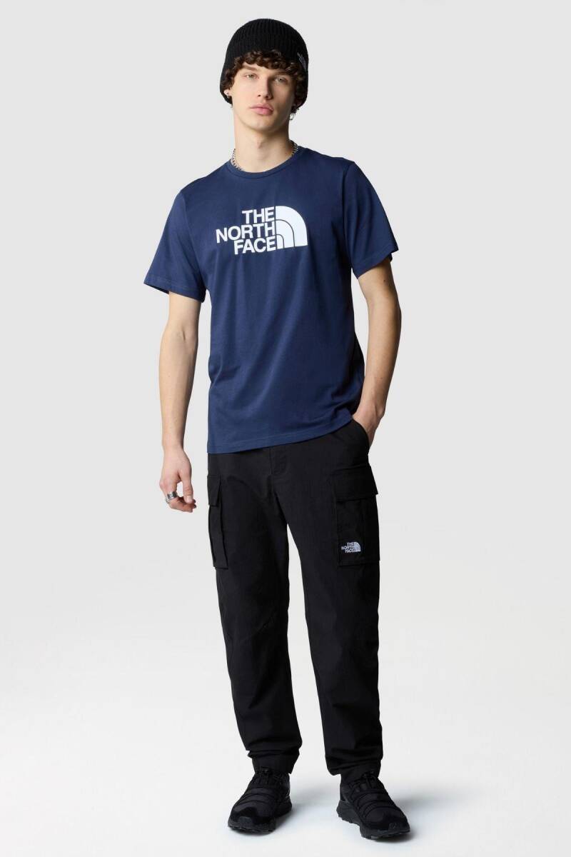 The North Face M S/S Easy Tee Erkek Tişört Lacivert - 3