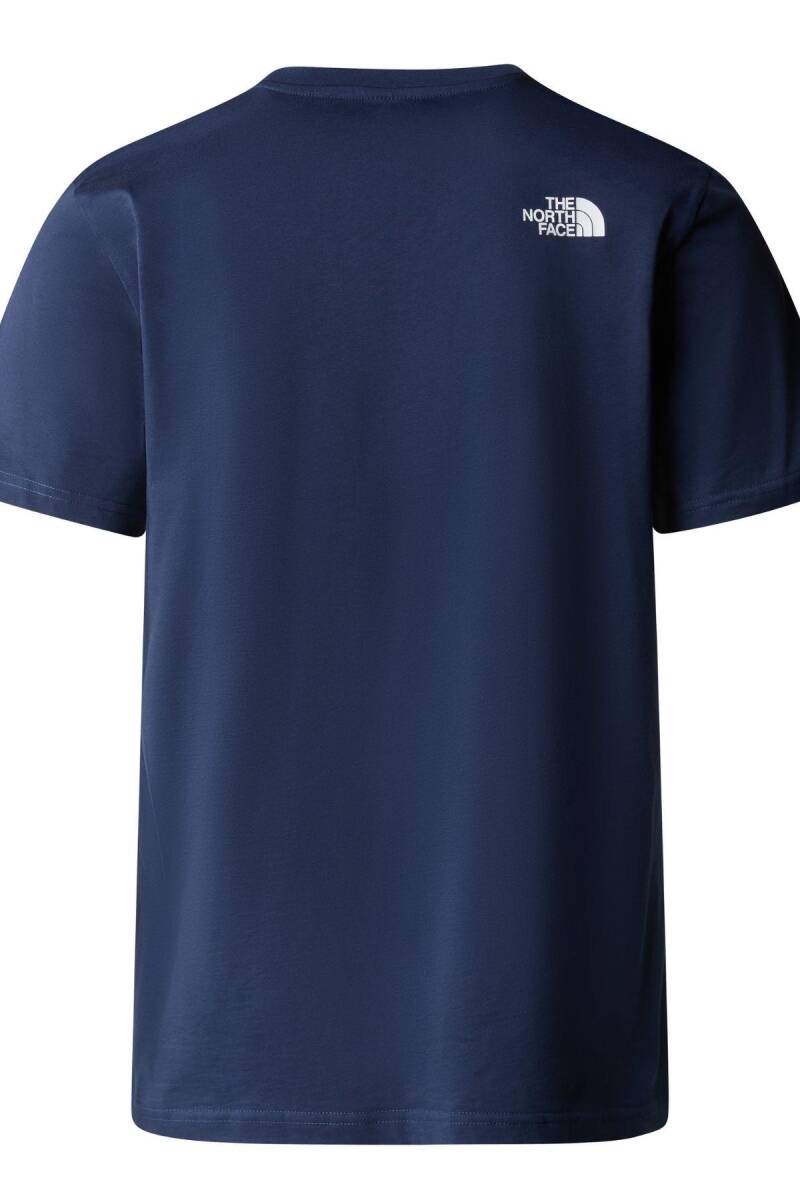 The North Face M S/S Easy Tee Erkek Tişört Lacivert - 5