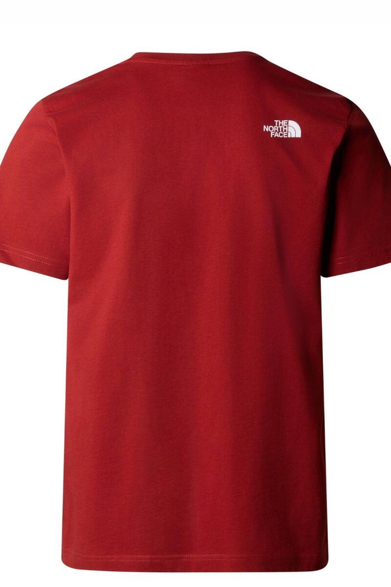 The North Face M S/S Easy Tee Erkek Tişört Kırmızı - 2