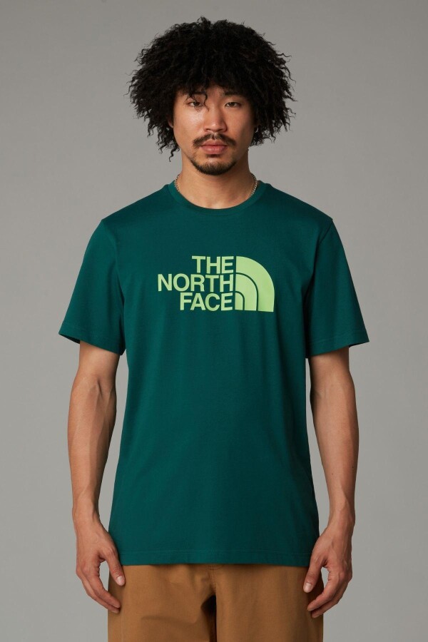The North Face M Ss Easy Tee T-Shirt Yeşil 