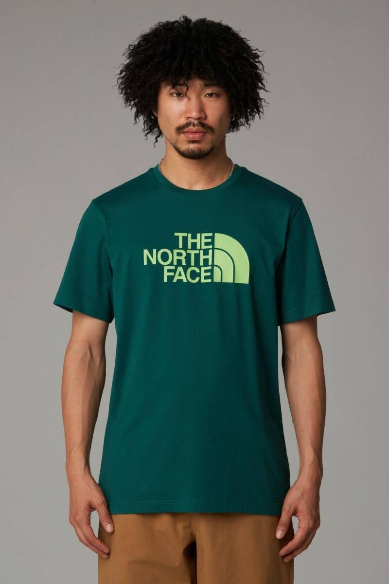 The North Face M Ss Easy Tee T-Shirt Yeşil - 1