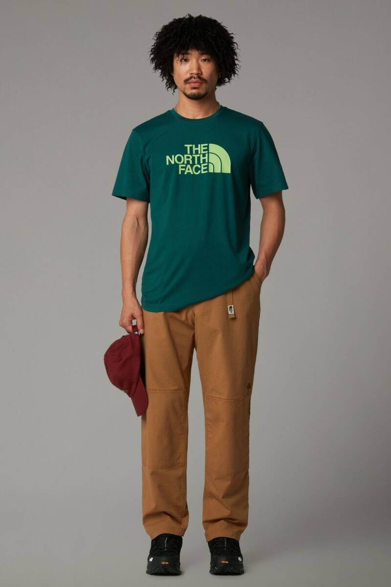 The North Face M Ss Easy Tee T-Shirt Yeşil - 5