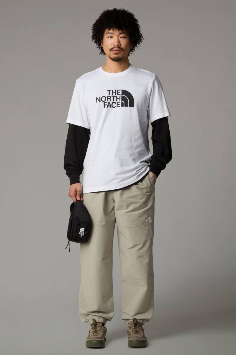 The North Face M SS Easy Tee T-Shirt Beyaz - 4