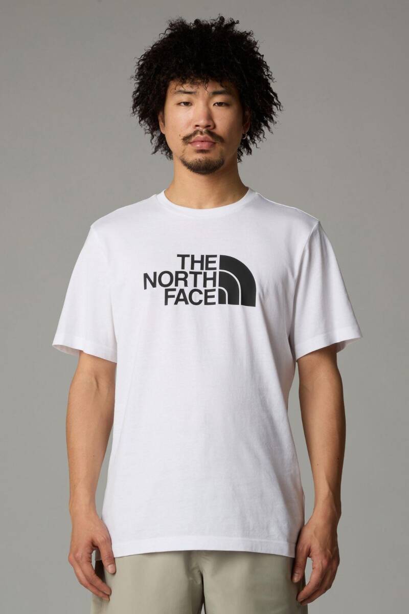 The North Face M SS Easy Tee T-Shirt Beyaz - 5