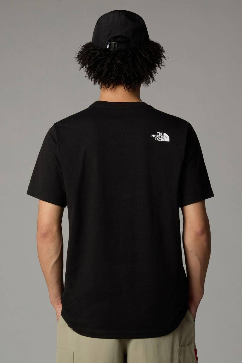 The North Face M SS Easy Tee T-Shirt Siyah - 4