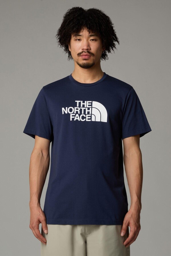 The North Face M SS Easy Tee T-Shirt Lacivert 