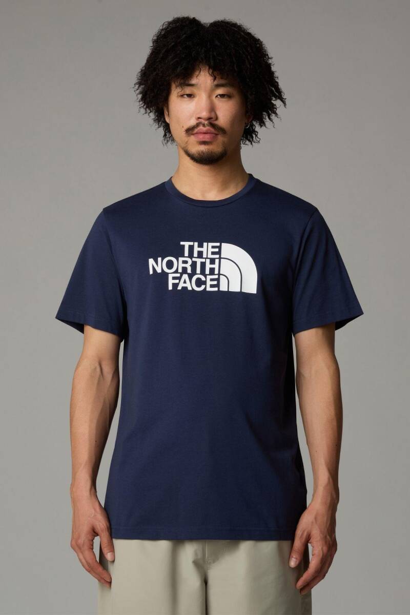 The North Face M SS Easy Tee T-Shirt Lacivert - 1