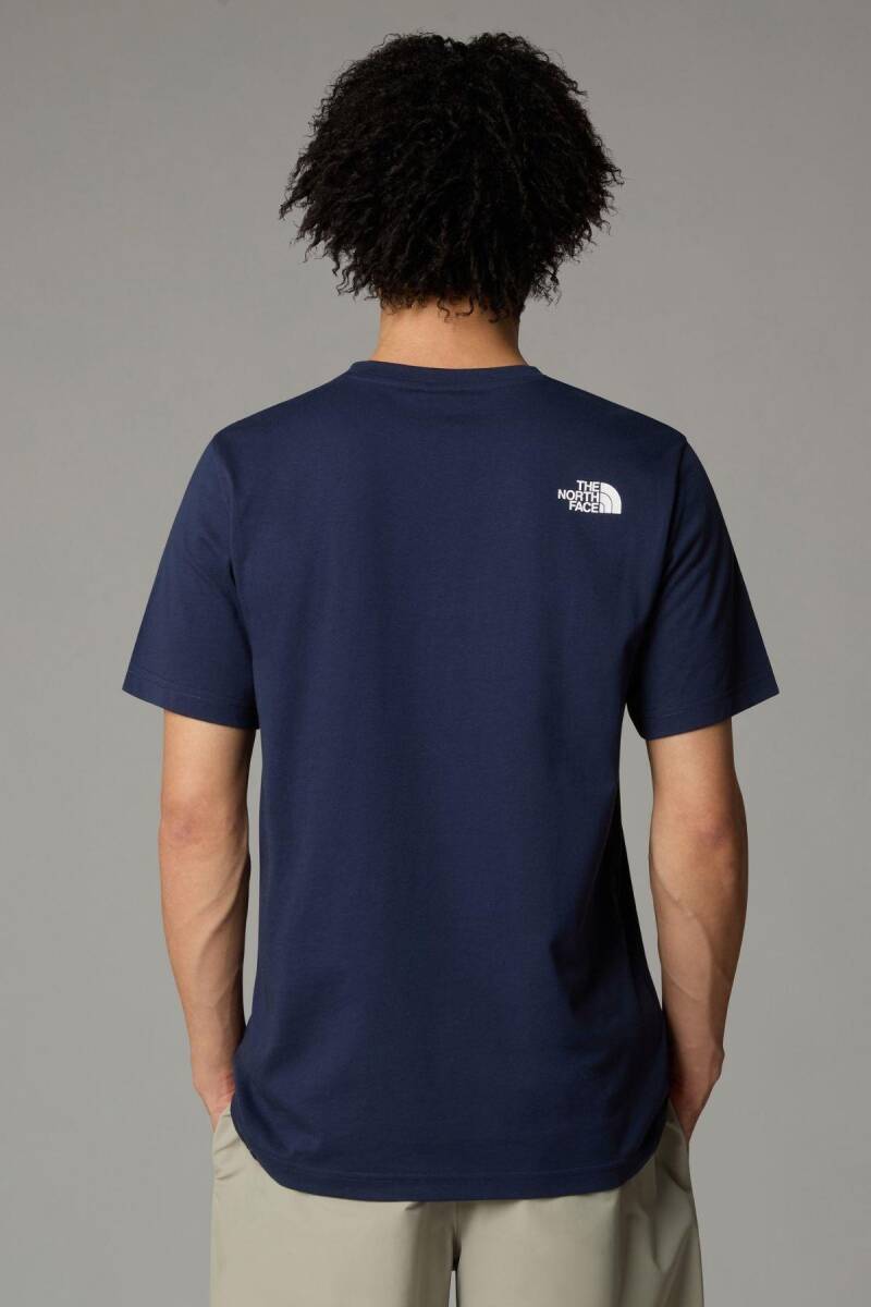 The North Face M SS Easy Tee T-Shirt Lacivert - 5