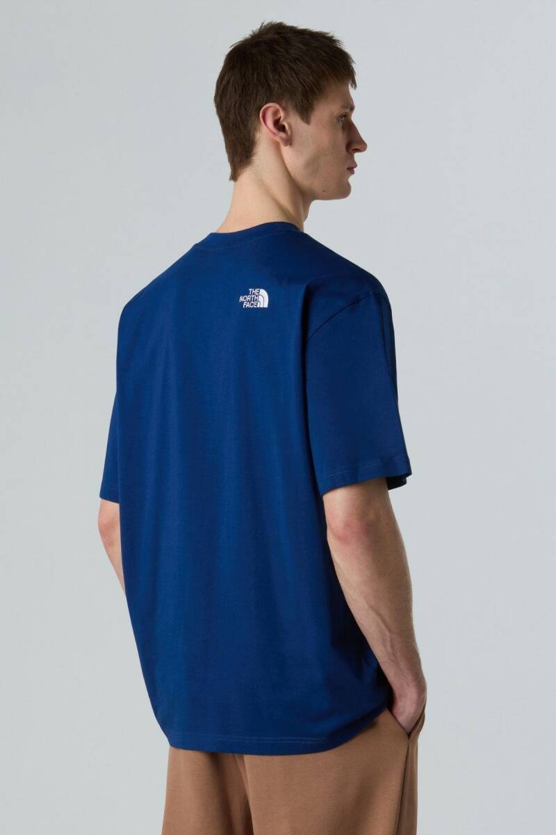 The North Face M SS Essentıal Oversıze Tee Erkek T-Shirt - 5