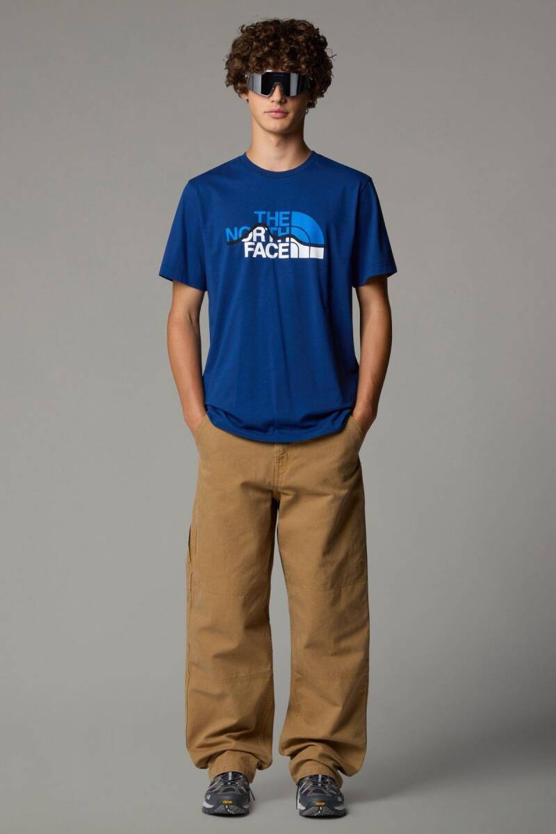 The North Face M SS Mountaın Lıne Tee Erkek T-Shirt - 4