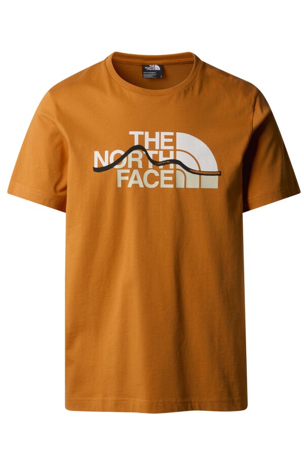 The North Face M S/S Mountain Line Tee Erkek Tişört 