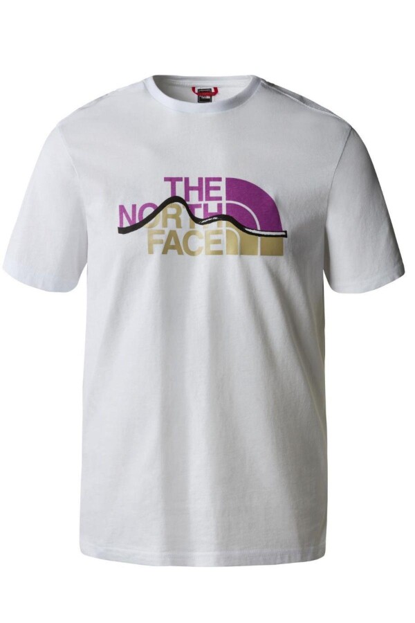 The North Face M S/S Mountain Line Tee Erkek Tişört NF0A7X1NVV11TNF43 