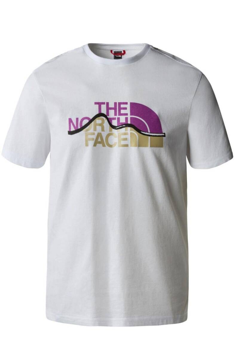 The North Face M S/S Mountain Line Tee Erkek Tişört NF0A7X1NVV11TNF43 - 1