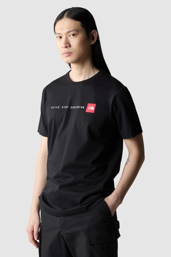 The North Face M S/S Never Stop Exploring Tee Erkek Tişört 