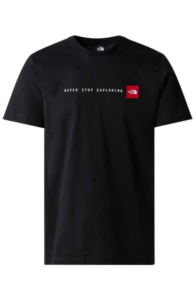 The North Face M S/S Never Stop Exploring Tee Erkek Tişört - 1
