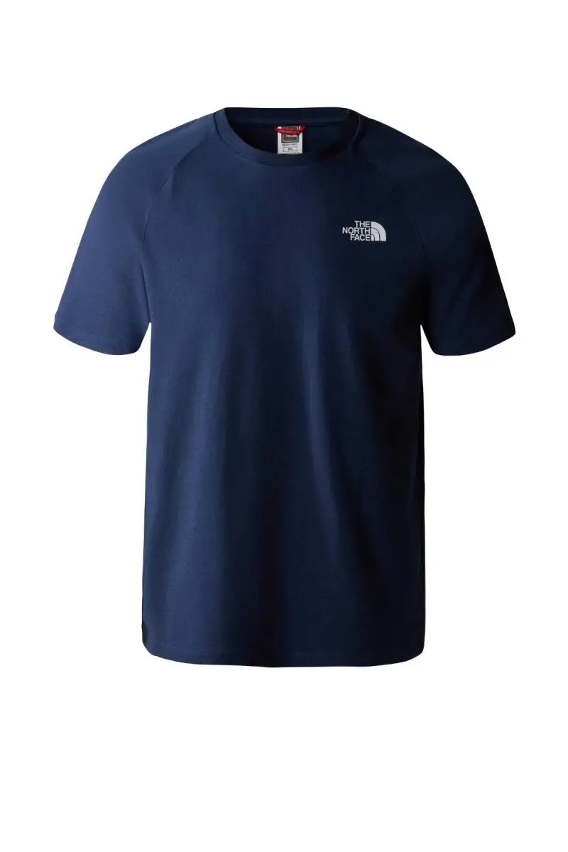 The North Face M S/S North Faces Tee - EU - Erkek Tişört Lacivert - 1