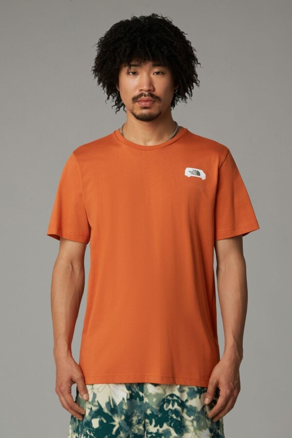 The North Face M SS Outdoor Graphıc Tee T-Shirt 