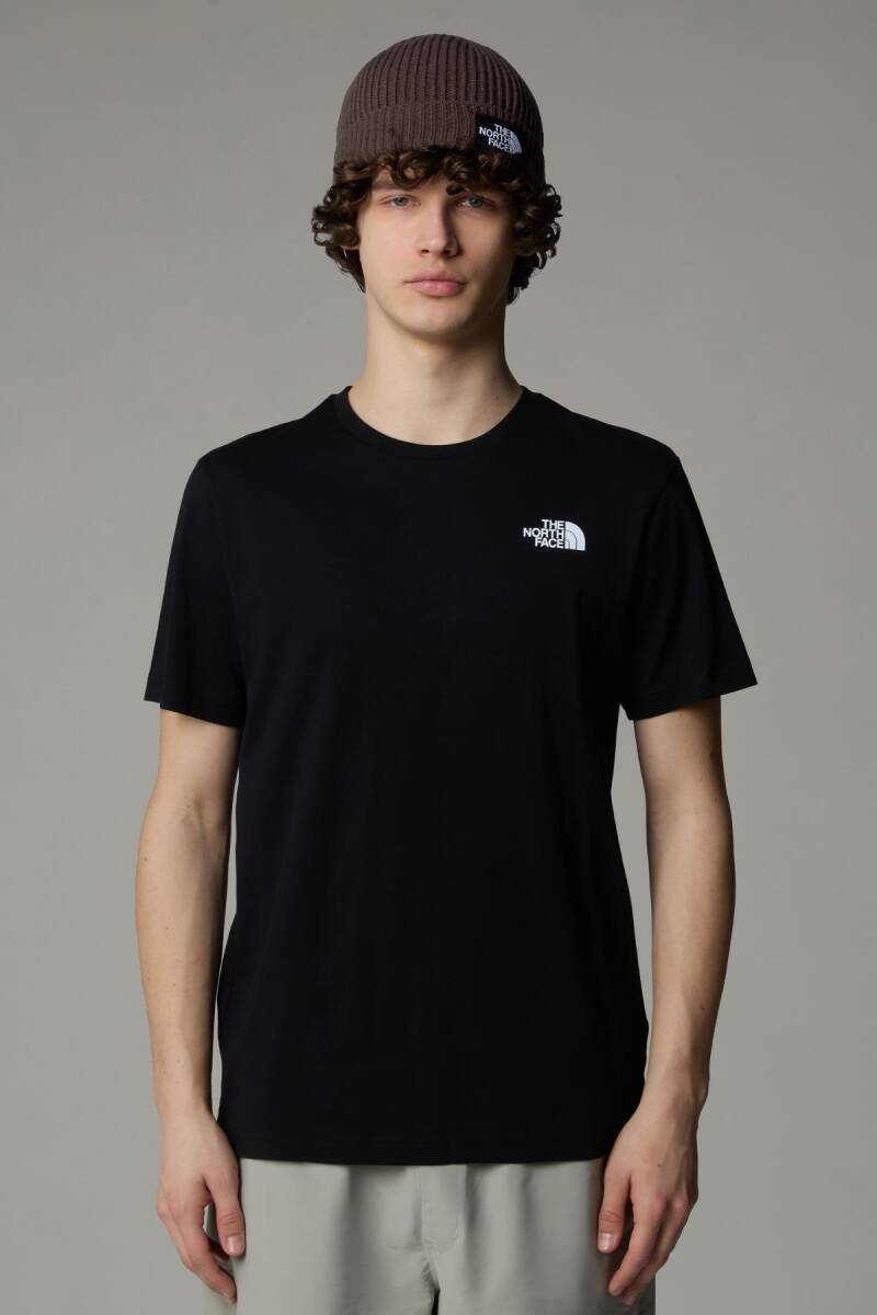 The North Face M S/S Redbox Celebratıon Tee Erkek Tişört Siyah - 1