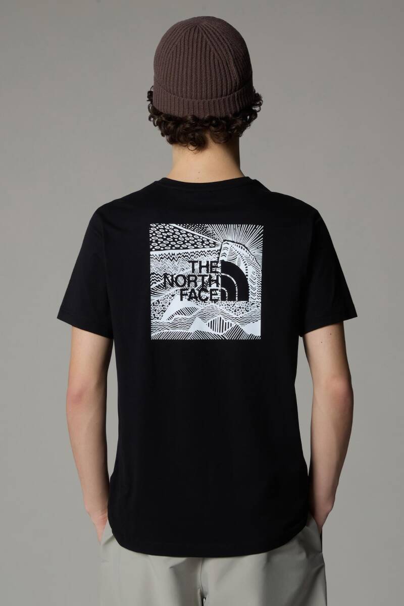 The North Face M S/S Redbox Celebratıon Tee Erkek Tişört Siyah - 2