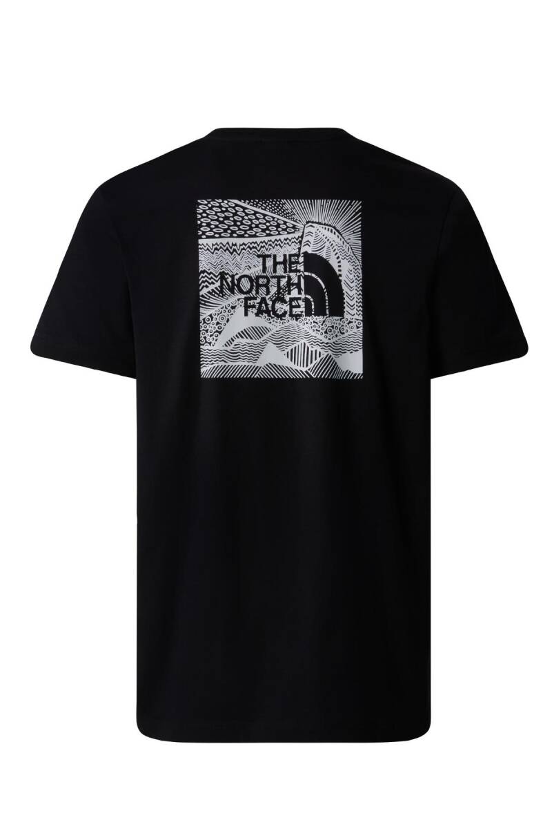 The North Face M S/S Redbox Celebratıon Tee Erkek Tişört Siyah - 5