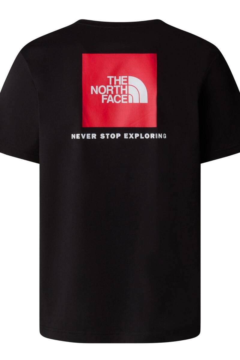 The North Face M S/S Redbox Tee Erkek Tişört Siyah - 4