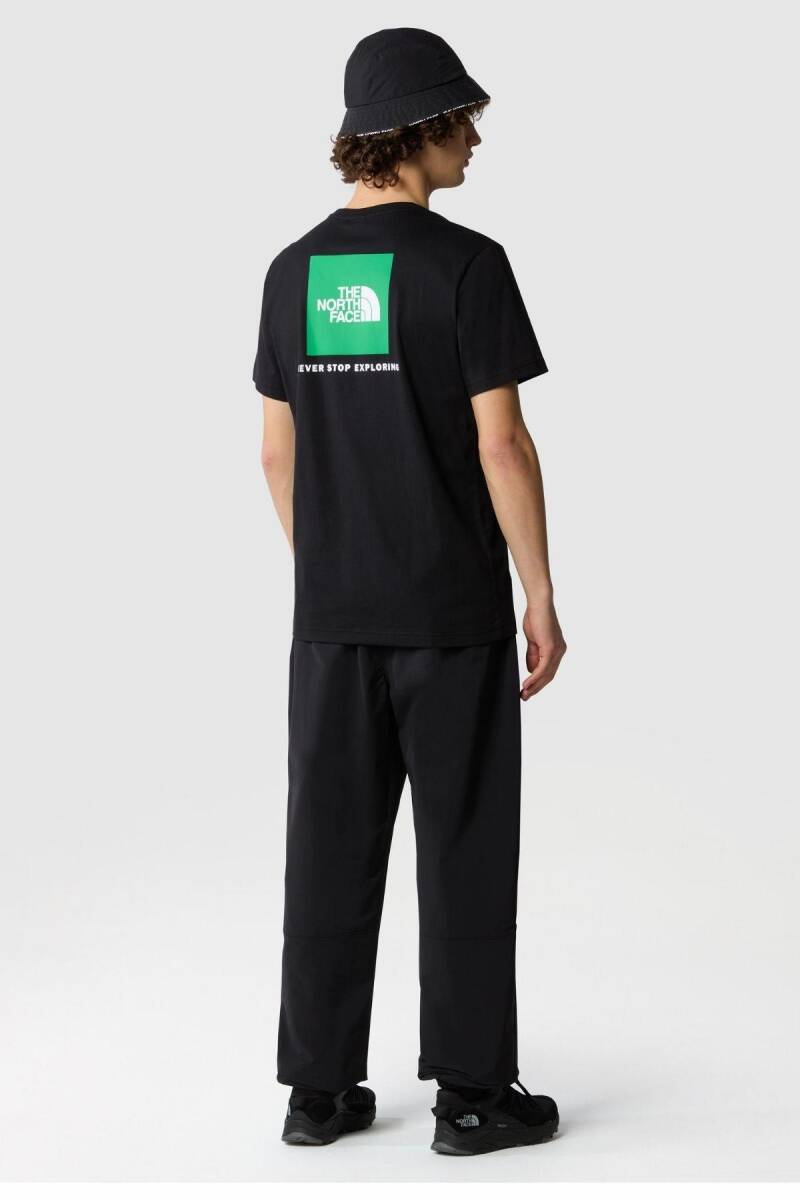 The North Face M S/S Redbox Tee Erkek Tişört Siyah - 2