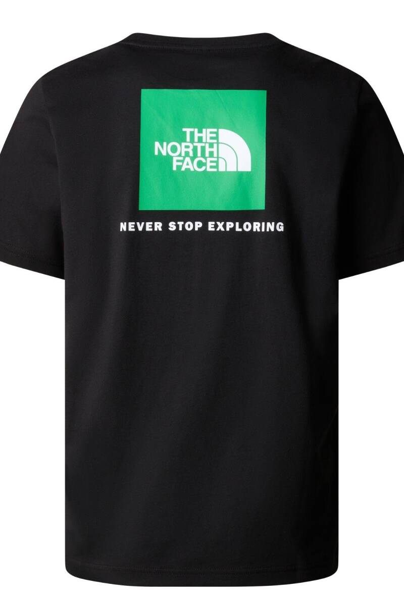 The North Face M S/S Redbox Tee Erkek Tişört Siyah - 4