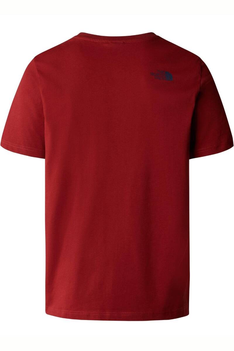 The North Face M S/S Rust 2 Tee Erkek Tişört Kırmızı - 5