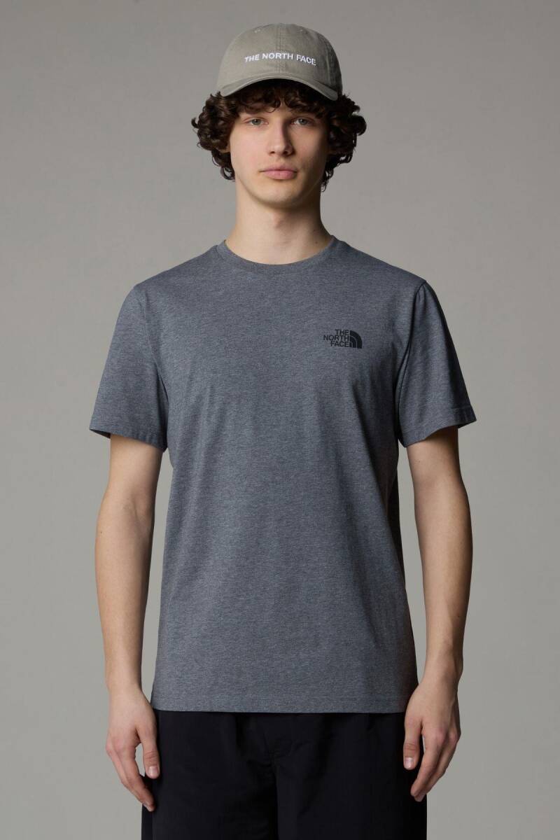 The North Face M S/S Simple Dome Tee Erkek Tişört - 1