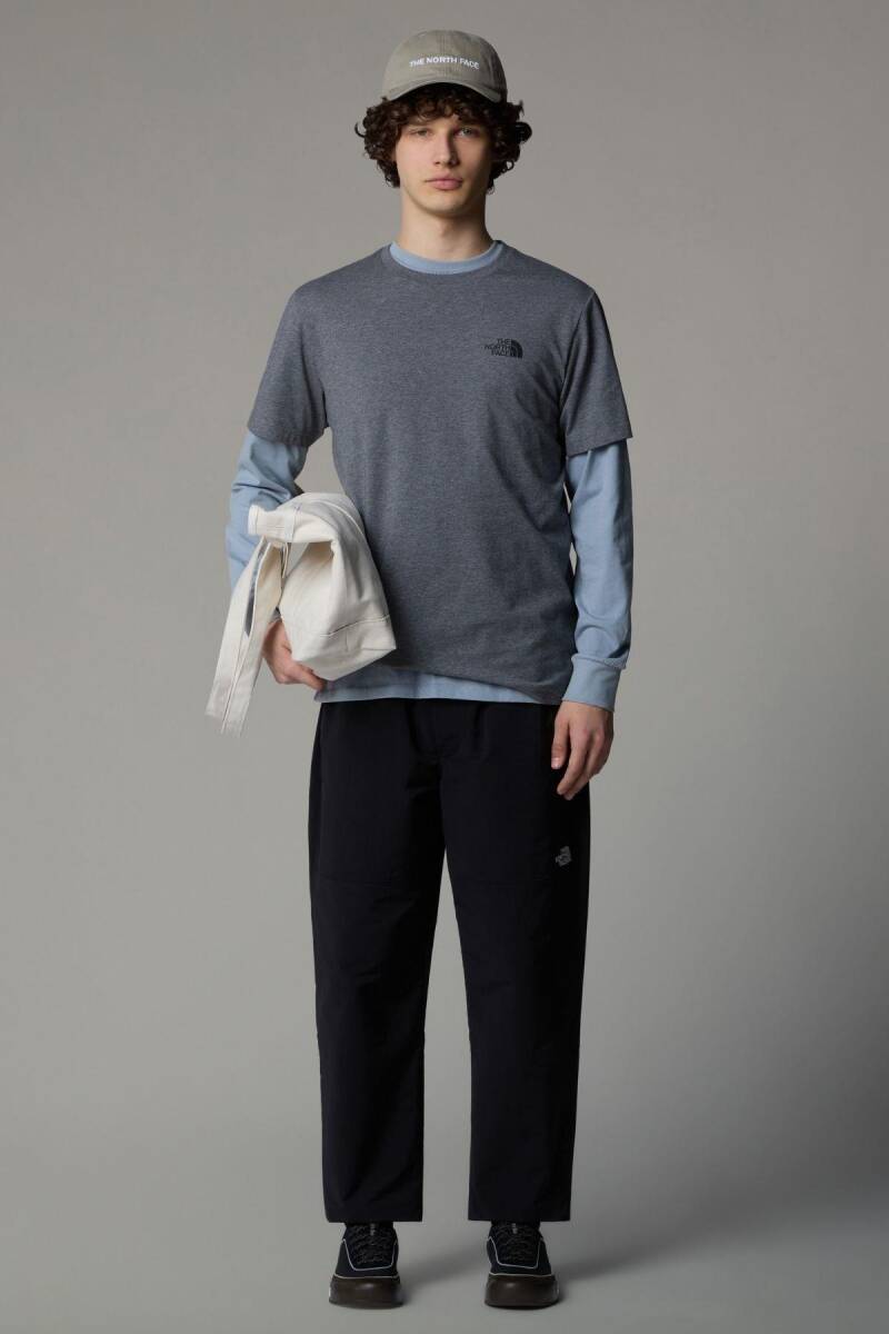 The North Face M S/S Simple Dome Tee Erkek Tişört - 2