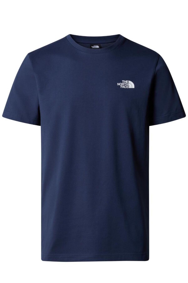 The North Face M S/S Simple Dome Tee Erkek Tişört Lacivert 