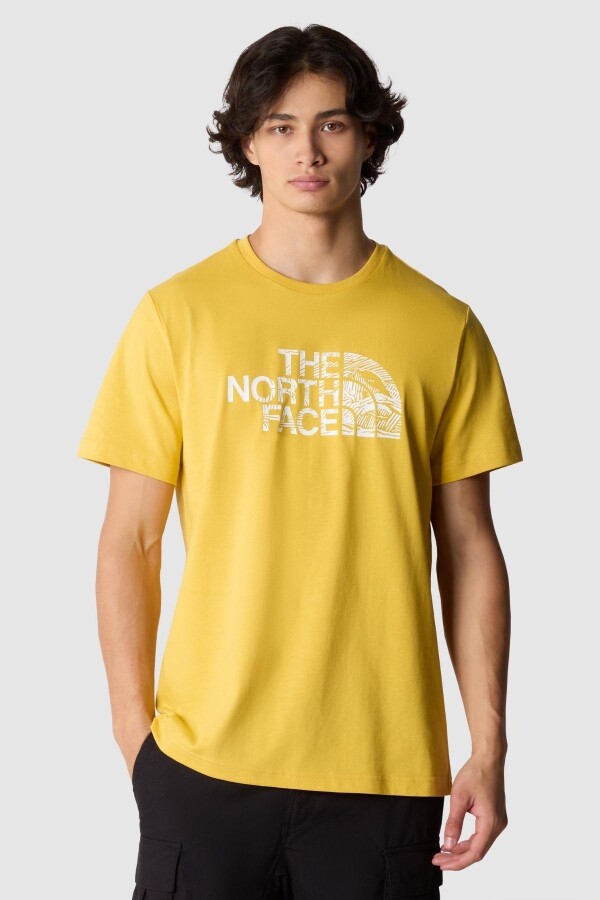 The North Face M S/S Woodcut Dome Tee Erkek Tişört 