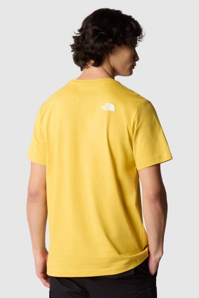 The North Face M S/S Woodcut Dome Tee Erkek Tişört - 3