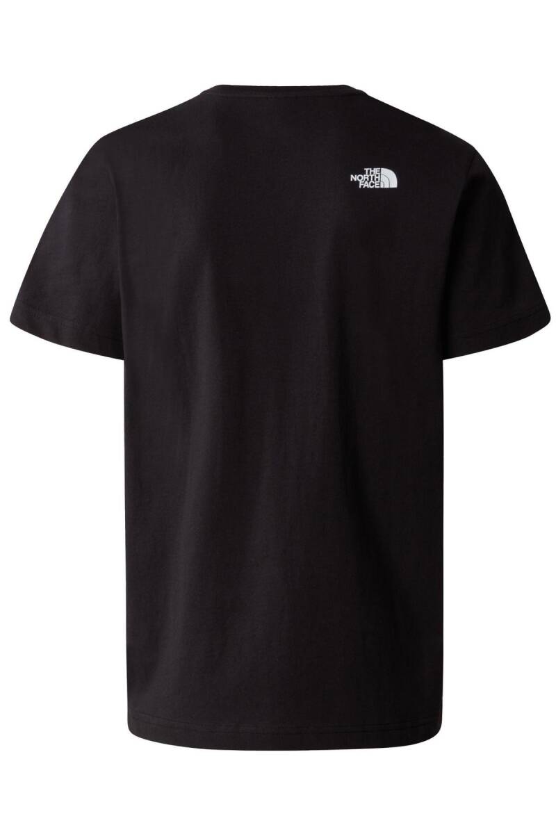 The North Face M S/S Woodcut Dome Tee Erkek Tişört Siyah - 5