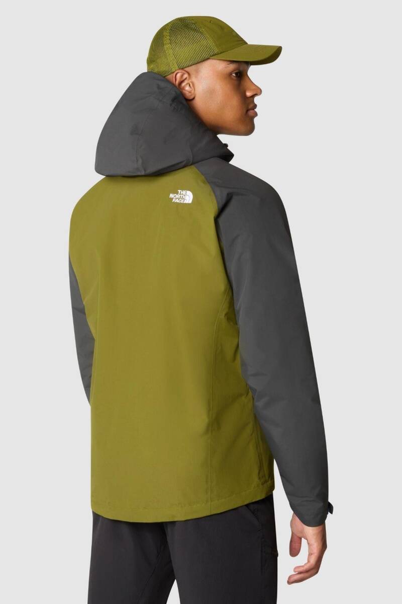 The North Face M Stratos Jacket EU Erkek Ceket Yeşil / Sarı - 4