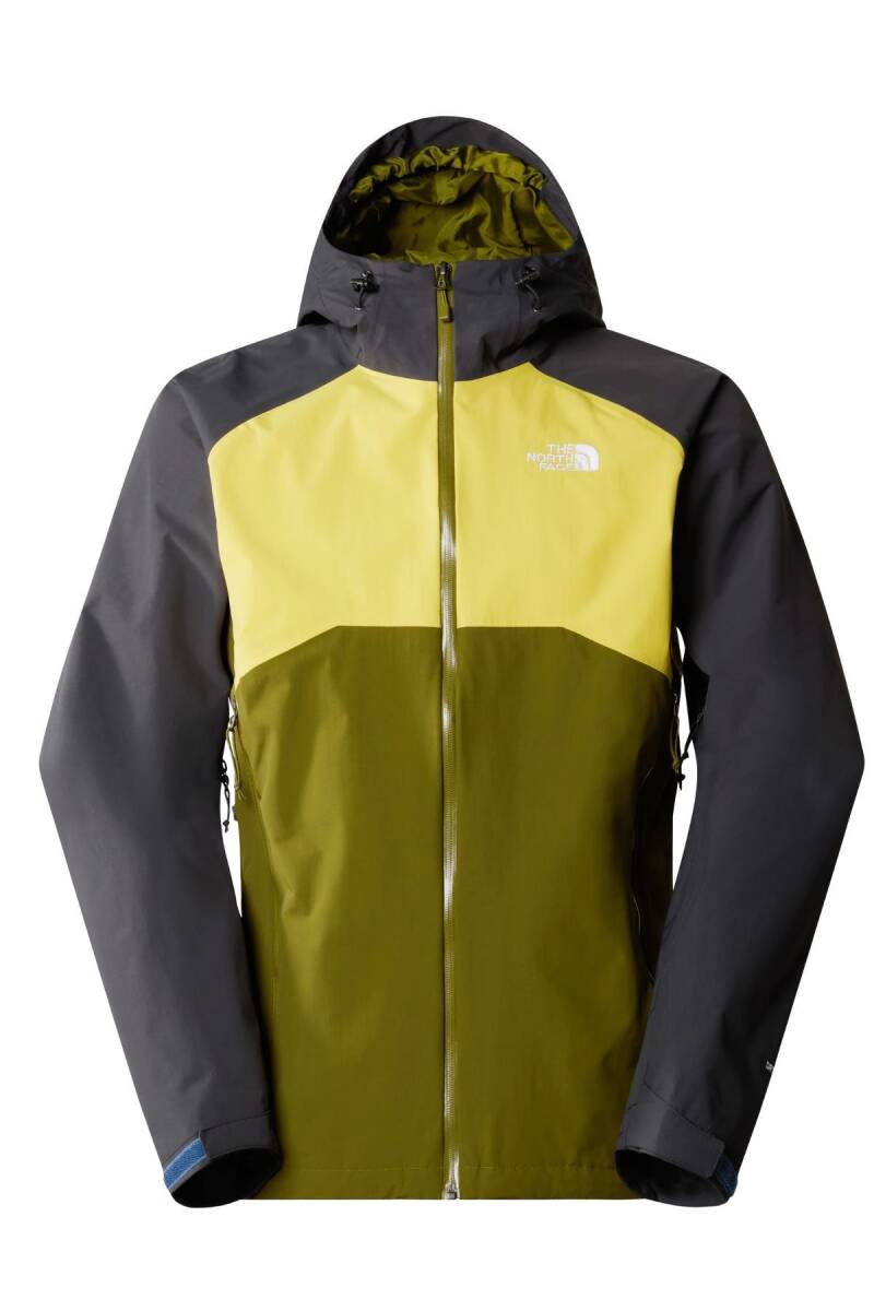 The North Face M Stratos Jacket EU Erkek Ceket Yeşil / Sarı - 5