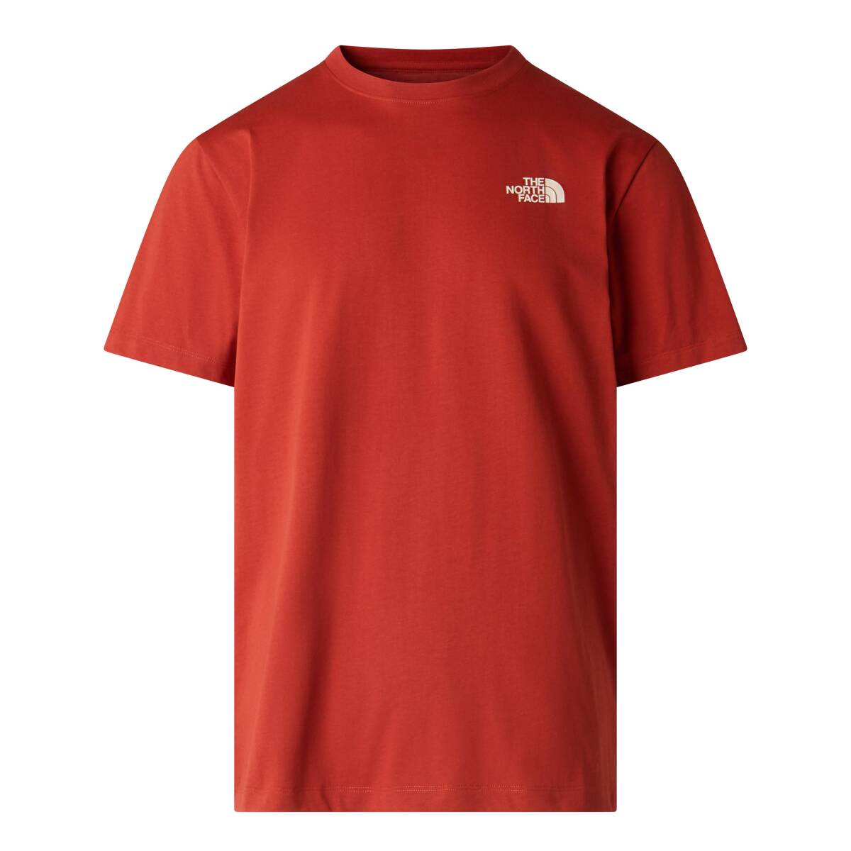 The North Face M VERTICAL REGULAR SHORT SLEEVE TEE-GRAP Tişört Kırmızı - 1