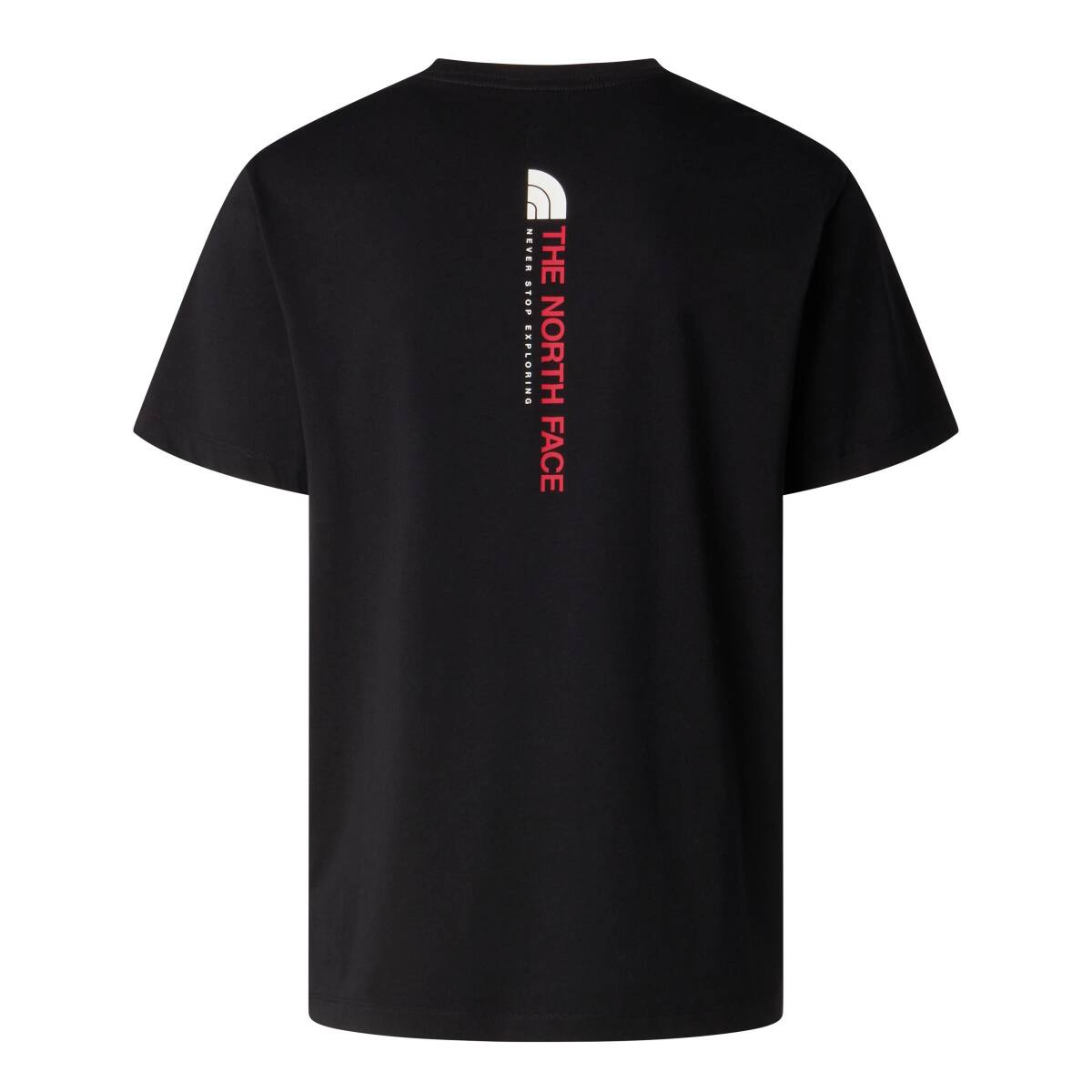 The North Face M VERTICAL REGULAR SHORT SLEEVE TEE-GRAP Tişört Siyah - 2