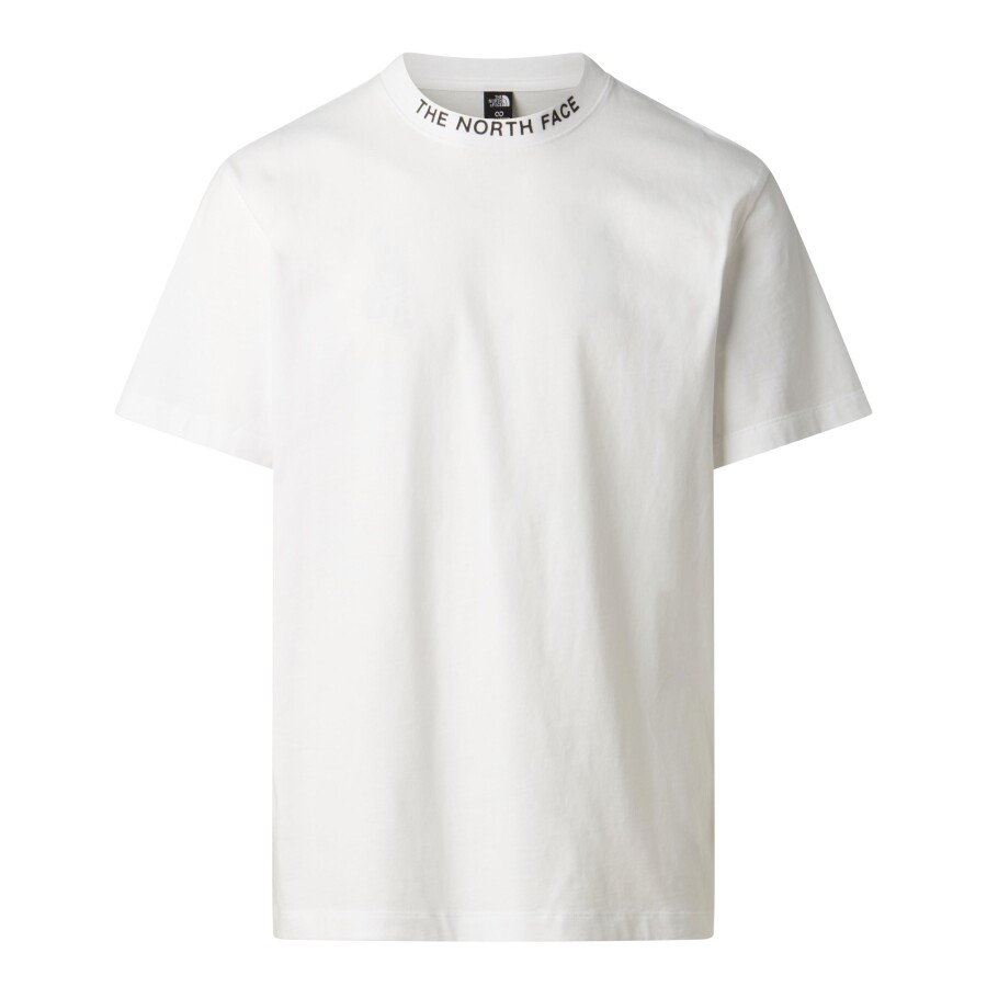 The North Face M Zumu Relaxed Short Sleeve Tee-Graphıc Erkek T-Shirt Beyaz - THE NORTH FACE