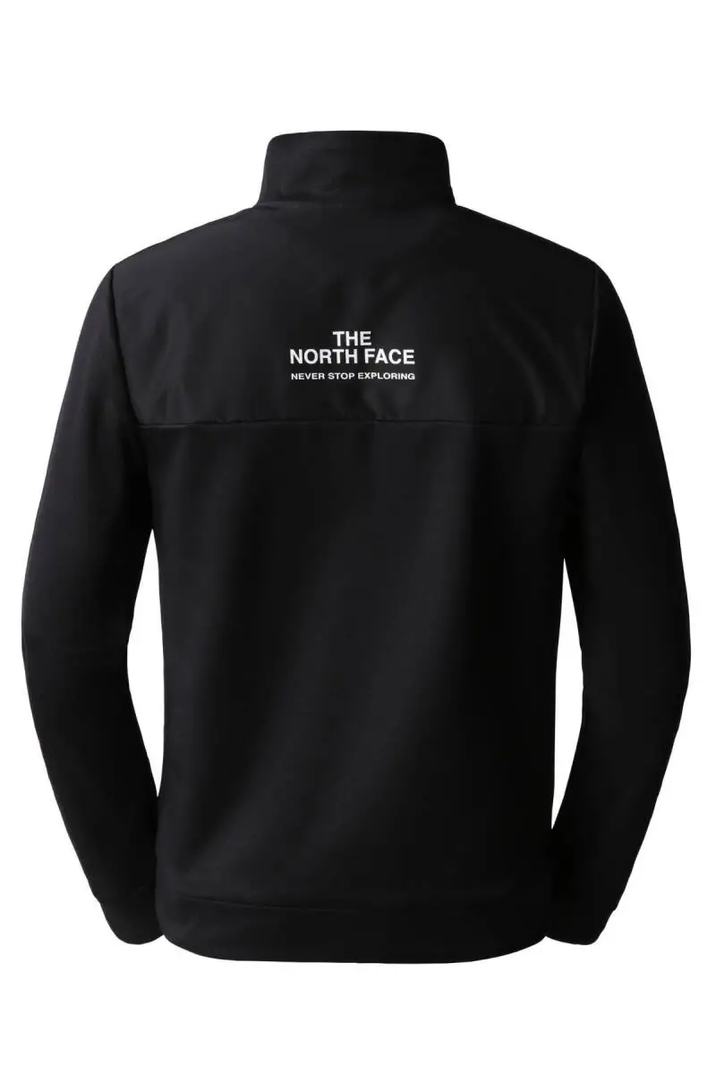 The North Face MA 1/4 Zıp Yarım Fermuarlı Sweatshirt Erkek Siyah - 2