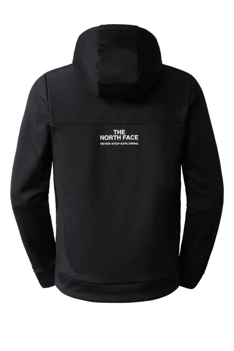 The North Face MA Full Zıp Fleece Tam Fermuarlı Sweatshirt Erkek Siyah - 2