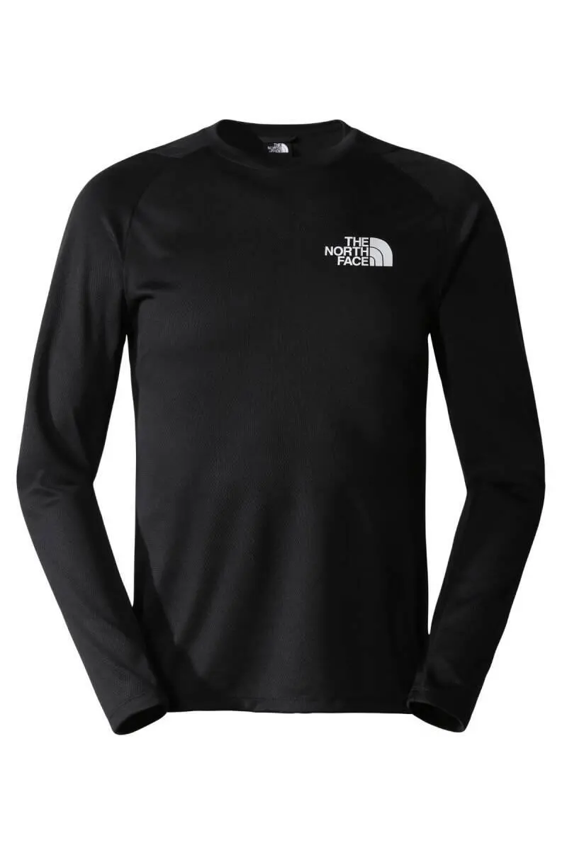 The North Face MA L/S TEE Uzun Kollu Tişört Erkek Siyah - 1
