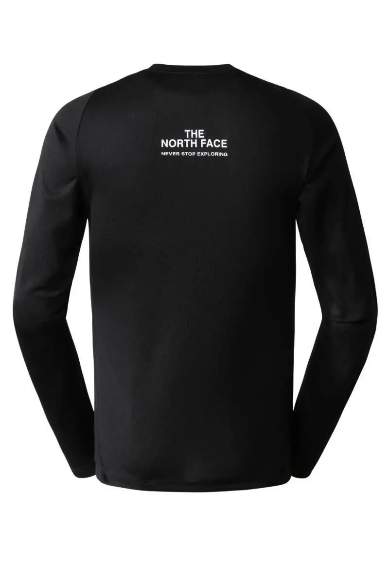 The North Face MA L/S TEE Uzun Kollu Tişört Erkek Siyah - 2