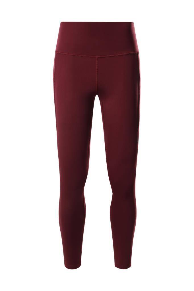 The North Face Motivation HR 7/8 Pocket Kadın Tayt Bordo - 1