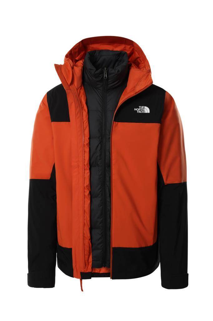 The North Face Mountain Light Futurelight Erkek Mont Turuncu/Siyah - 1