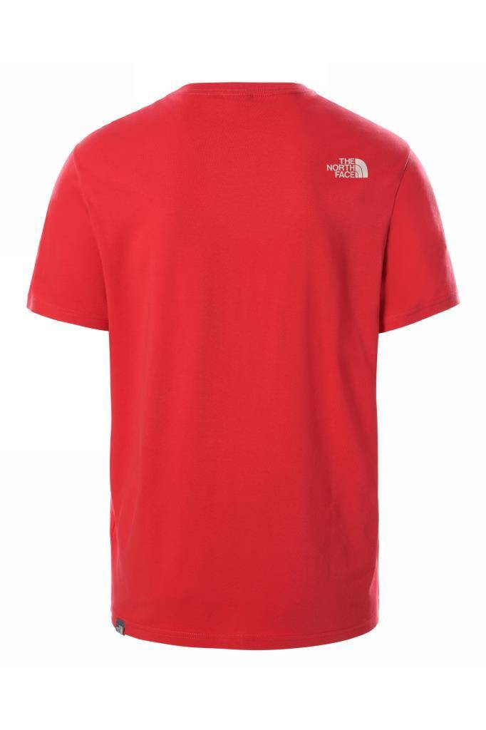 The North Face Mountain Line Erkek T-Shirt Kırmızı - 2
